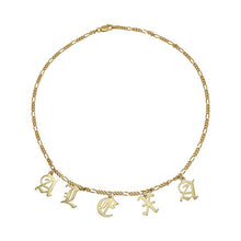 Load image into Gallery viewer, Old English Figaro Choker