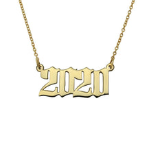 Load image into Gallery viewer, Gothic Year Necklace