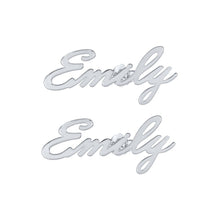 Load image into Gallery viewer, Dainty Script Name Earrings