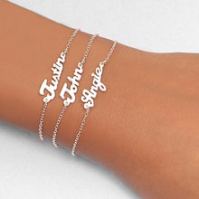 Load image into Gallery viewer, Three Name Necklace/Bracelet/Anklet