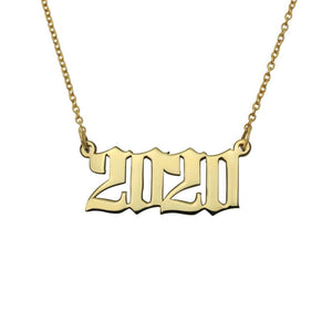 Gothic Year Necklace